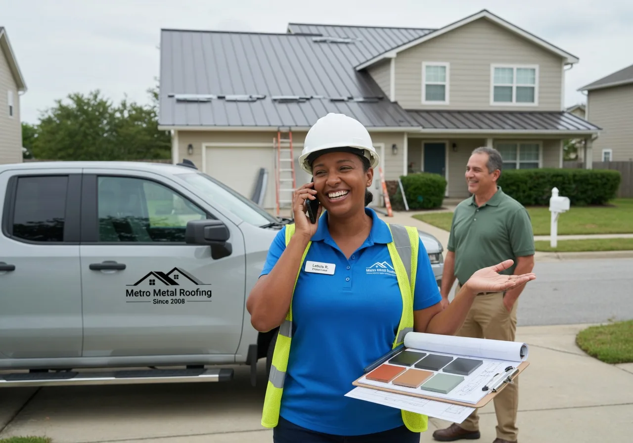 Metal Roof Repair in New Century, KS